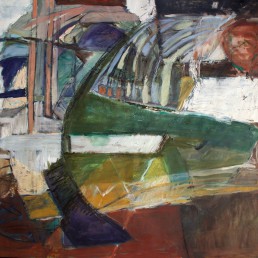 olieverf op linnen, 140x120, 1987