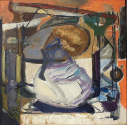 Alexandra Verkerk, olieverf op linnen 1990