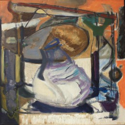 Alexandra Verkerk, olieverf op linnen 1990