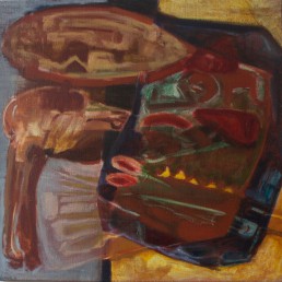 Alexandra Verkerk, 60x60, olieverf op linnen