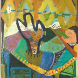 Alexandra Verkerk, olieverf op linnen, 80x60