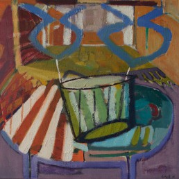 Alexandra Verkerk, olieverf op linnen, 60x60