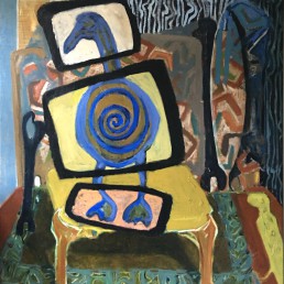 Alexandra Verkerk, olieverf op linnen, 120x120