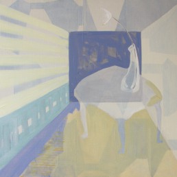 Alexandra Verkerk, olieverf op linnen, 100x100