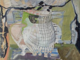 Alexandra Verkerk, olieverf op linnen, 60x60