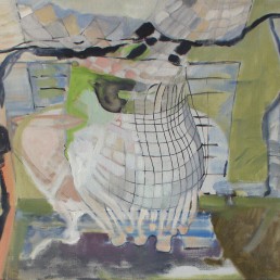 Alexandra Verkerk, olieverf op linnen, 60x60