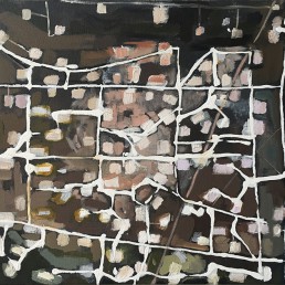 schilderij oil field 1- 2018