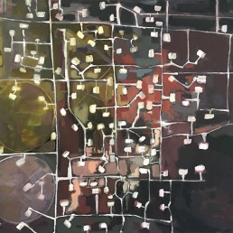 oilfield 3 olieverf op linnen