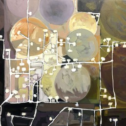 oilfield 4 olieverf op linnen