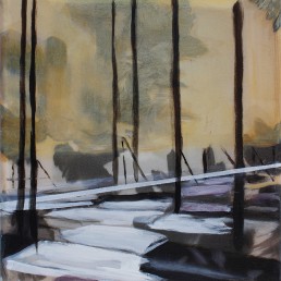 schilderij alexandra Verkerk olie op textiel 2023