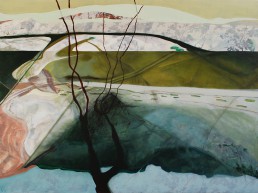 Olie verf schilderij, ALEXANDRA VERKERK, On the edge, Amsterdam