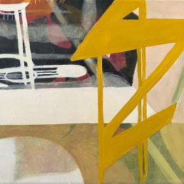 Schilderij Alexandra Verkerk, Happy hour, 2024