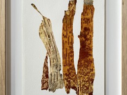 Werk op papier barkbast, Peel off I