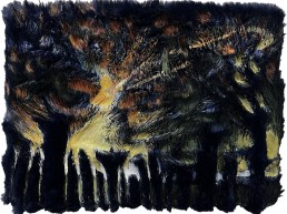 Schilderij ALexandra Verkerk, New day bos in de ochtend