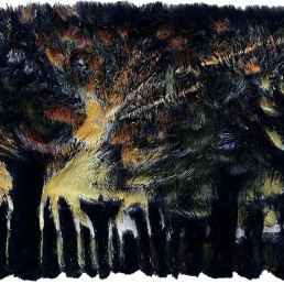 Schilderij ALexandra Verkerk, New day bos in de ochtend