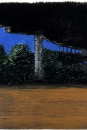 Schilderij Alexandra Verkerk, imitatie bont onder de snelweg