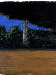 Schilderij Alexandra Verkerk, imitatie bont onder de snelweg